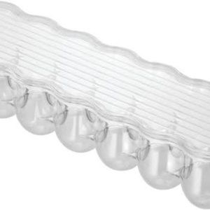 Interdesign iDesign Fridge/Binz Egg Holder, Storage Box for 14 Eggs, (Clear)